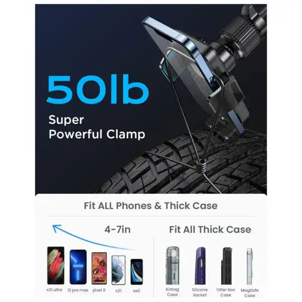 Easy-to-use phone holder