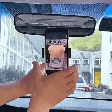 Phone holder adjustment