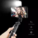 6 In 1 Wireless Bluetooth Selfie Stick and Tripod Stand - Image 6