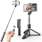6 In 1 Wireless Bluetooth Selfie Stick and Tripod Stand
