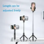 6 In 1 Wireless Bluetooth Selfie Stick and Tripod Stand - Image 3