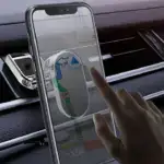 Alloy Folding Magnetic Car Phone Holder - Image 6